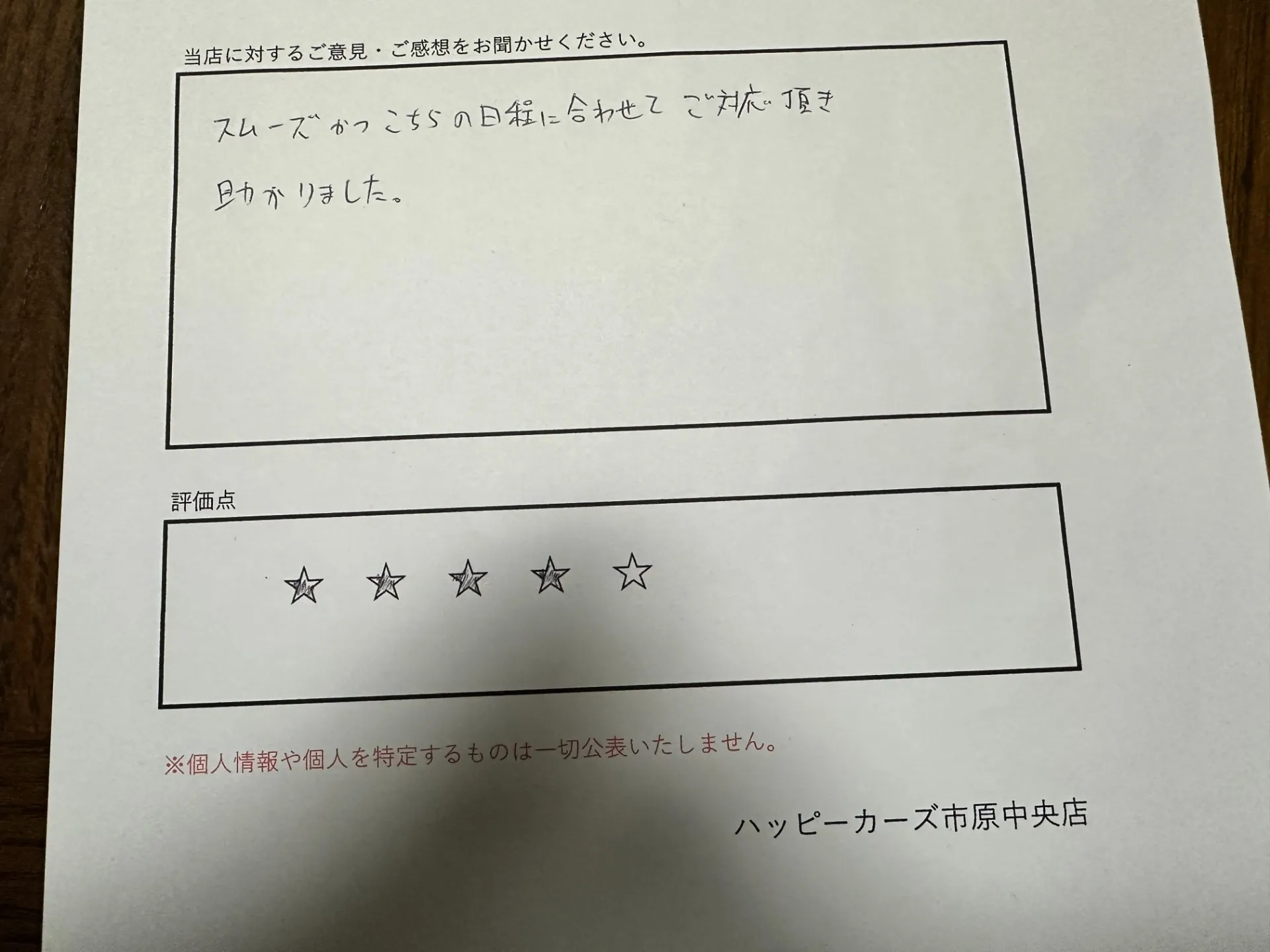 2025/04/10 市原市 30代男性 M様